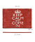 Fußmatte 10016779_0 KEEP CALM AND COME IN, 40x60cm, rechteckig, für Innenbereich
