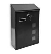 Briefkasten schwarz