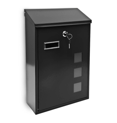 Briefkasten schwarz