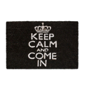 Fußmatte 10017759_0 KEEP CALM AND COME IN, 40x60cm, rechteckig, für Innenbereich