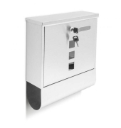 Briefkasten silber