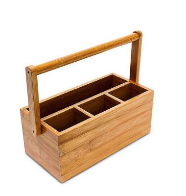 Schreibtisch-Organizer braun