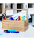 Schreibtisch-Organizer braun