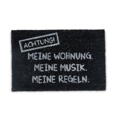 Fußmatte 10019014_0 Meine Wohnung, 40x60cm, rechteckig, für Innenbereich