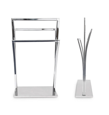 Handtuchständer silber