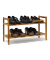 Schuhregal braun 2 Fachböden