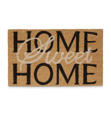 Fußmatte 10020170_0 HOME SWEET HOME, 45x75cm, rechteckig, für Innenbereich