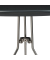 Beistelltisch-Set 10020364_0, 40/44cm (H), 40/60cmx40/48cm (BxT), rund, grau / silber