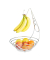 Obstschale silber