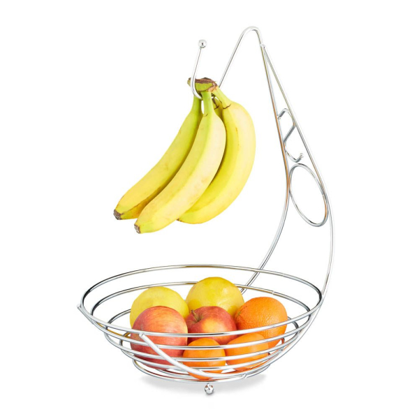 4052025204464 - Obstschale silber 4052025204464 Relaxdays 4052025204464 - Obstschale silber 4052025204464 Relaxdays