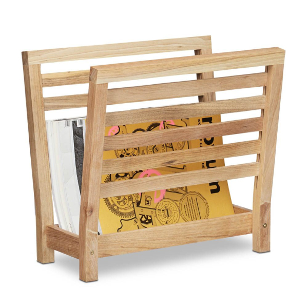 4052025206567 - Zeitungsständer Walnuss Ablage Zeitungshalter Zeitschriftenhalter HxBxT 385 x 265 x 40 cm Holz natur - Relaxdays 4052025206567 - Zeitungsständer Walnuss Ablage Zeitungshalter Zeitschriftenhalter HxBxT 385 x 265 x 40 cm Holz natur - Relaxdays
