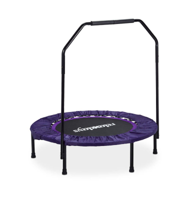 Fitnesstrampolin blau 102,0 cm