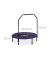 Fitnesstrampolin blau 102,0 cm