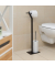 Toilettenpapierhalter schwarz