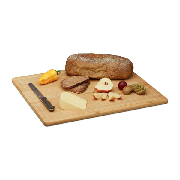 4052025221560 - Schneidebrett Bambus antibakteriell Saftrille Küchenbrett oder Herdabdeckung hbt 2 x 565 x 50 cm natur - Relaxdays 4052025221560 - Schneidebrett Bambus antibakteriell Saftrille Küchenbrett oder Herdabdeckung hbt 2 x 565 x 50 cm natur - Relaxdays