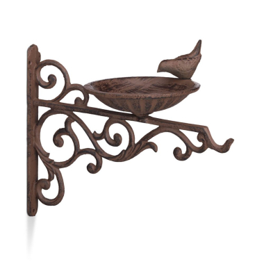 Vogeltränke Wandmontage braun 28,0 x 14,0 x 24,0 cm