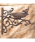 Vogeltränke Wandmontage braun 28,0 x 14,0 x 24,0 cm