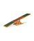 Hundewippe Dog Agility braun 180,0 x 30,0 x 54,0 cm