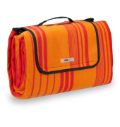 Picknickdecke isoliert orange