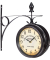 Wanduhr schwarz 22,0 cm Eisen