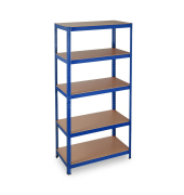 Schwerlastregal braun / blau