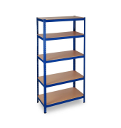 Schwerlastregal braun / blau