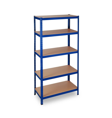 Schwerlastregal braun / blau