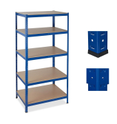Schwerlastregal braun / blau