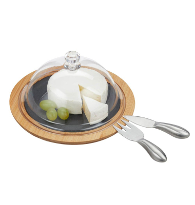 Käse-Set braun