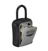 Schlüsseltresor 10027685_0 0,5kg schwarz/grau mit Zahlenschloss Aluminium