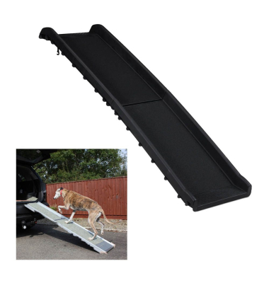 Hunderampe Auto schwarz 40,0 x 156,0 x 14,0 cm