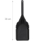 Ascheeimer mit Deckel 19,0 l schwarz