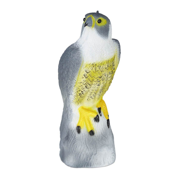 4052025300135 - Vogelschreck Falke sitzend grau 170 x 190 x 405 cm 4052025300135 relaxdays 4052025300135 - Vogelschreck Falke sitzend grau 170 x 190 x 405 cm 4052025300135 relaxdays