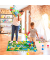 Puzzlematte Dinosaurier grün/bunt 31,0 x 31,0 cm