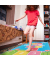 Spielteppich Hüpfspiel blau/bunt 70,0 x 180,0 cm