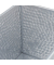 Blumenkasten Metall 40,0 x 12,5 x 13,5 cm silber