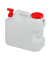 Kanister 10030914_1247 18 Liter leer mit Ablasshahn