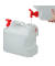 Kanister 10030914_1247 18 Liter leer mit Ablasshahn