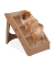 Hundetreppe beige 39,0 x 61,0 x 49,0 cm