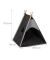 Hundezelt grau 59,5 x 59,0 x 70,5 cm