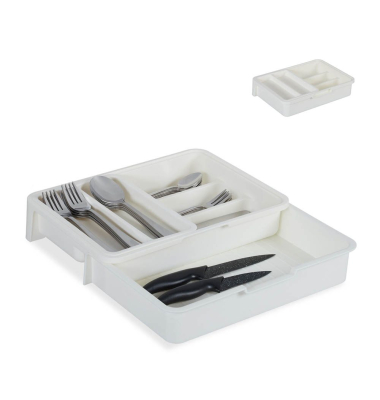 Besteckkasten weiß