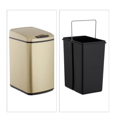 Sensor Mülleimer 12,0 l gold