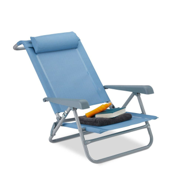 Klappstuhl blau