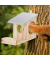 Eichhörnchen-Futterhaus braun 12,0 x 25,0 x 18,0 cm