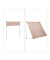 Klemmmarkise beige