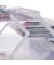 Aufbewahrungsbox 10024158_57 mit Deckel, außen 390x330x170mm, Kunststoff transparent/orange