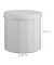 Hocker 10022874_550, creme, bis 300kg