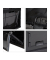 Klappbox 10022590_46, 60 Liter mit Deckel, außen 585x395x325mm, Polypropylen schwarz