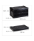 Klappbox 10022590_46, 60 Liter mit Deckel, außen 585x395x325mm, Polypropylen schwarz