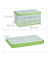 Klappbox 10022589_53, 60 Liter, außen 595x395x315mm, Polypropylen transparent/grün